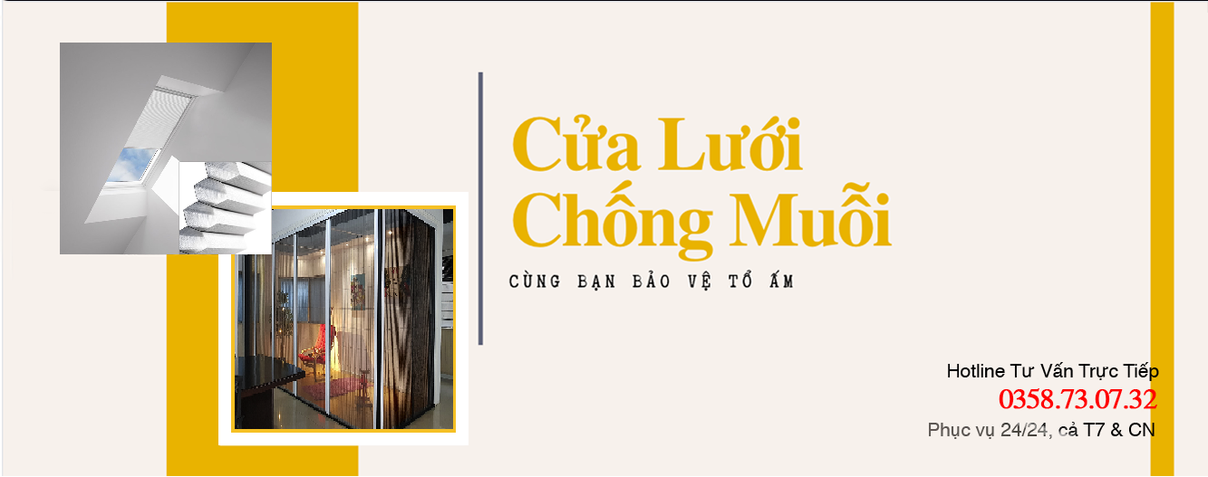 Cùng bạn bảo vệ tổ ấm - Cửa lưới chống muỗi Sagowin